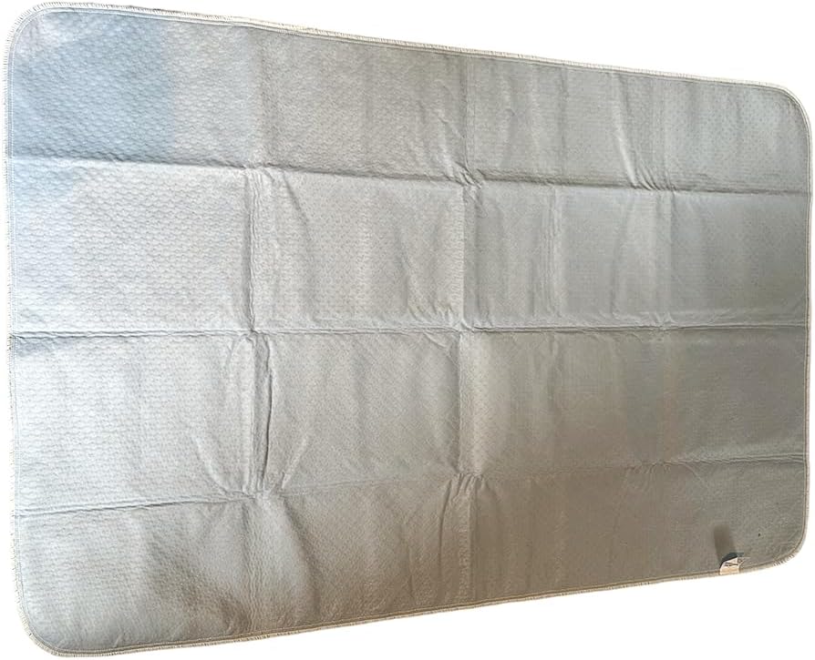 Original Petme Tender Pack of Two Reusable Bath and Pee mat Fast Absorb pad Non Slip for Playpen Crate and After Bath Dry Washable for Medium Dogs (Medium 24 in by 36 in)