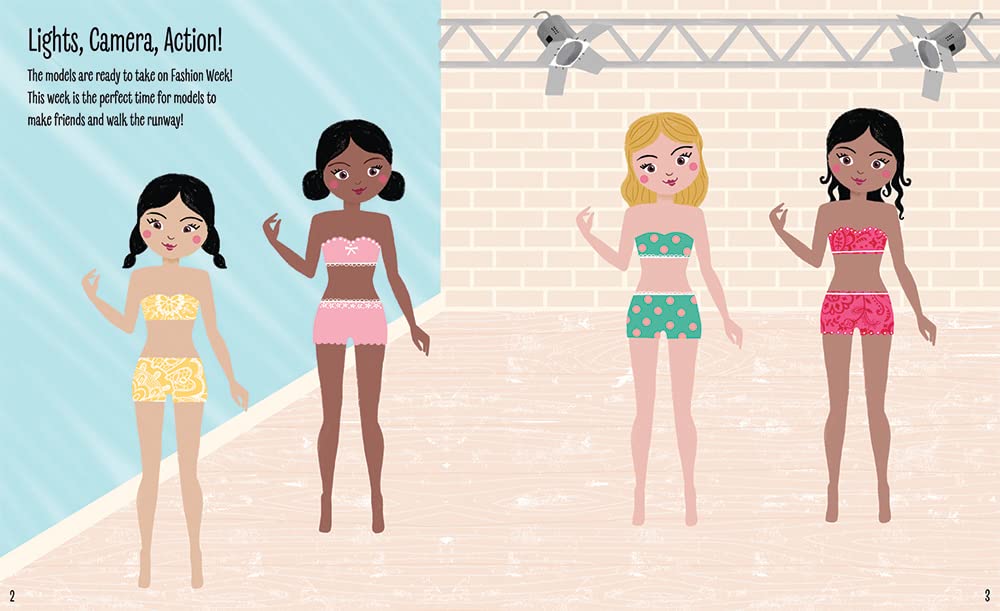 My Sticker Dress-Up: Fashionista: Reusable Sticker Activity Book for Endless Creative Play!