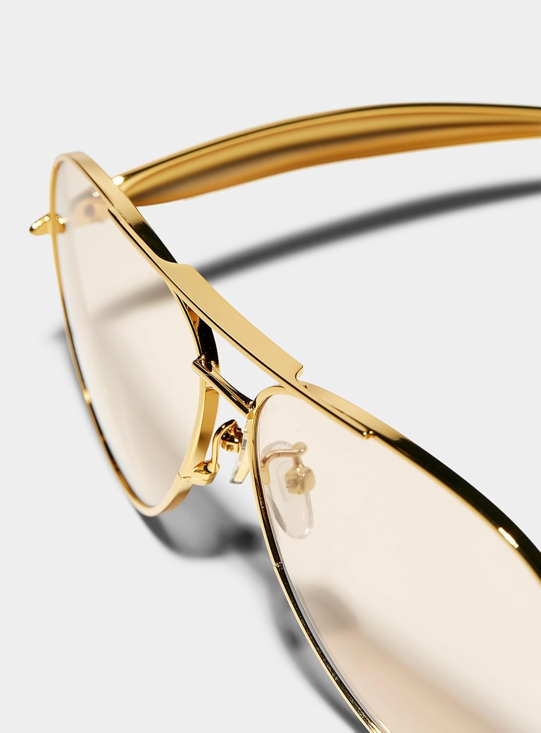 Retro Gold Aviator Sunglasses for Women Men, 2026 Metal Oversized 70s Aviators Sun Glasses