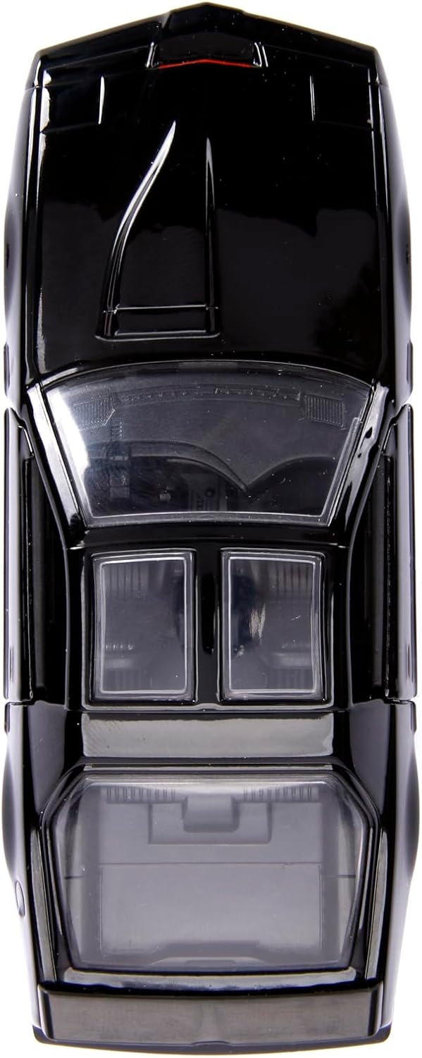 Jada Toys – Knight Rider K.I.T.T. – Hollywood Rides Die-Cast Car – Opening Doors, Rubber Tires – 1:32 Scale – Collectible for Ages 8+, Black