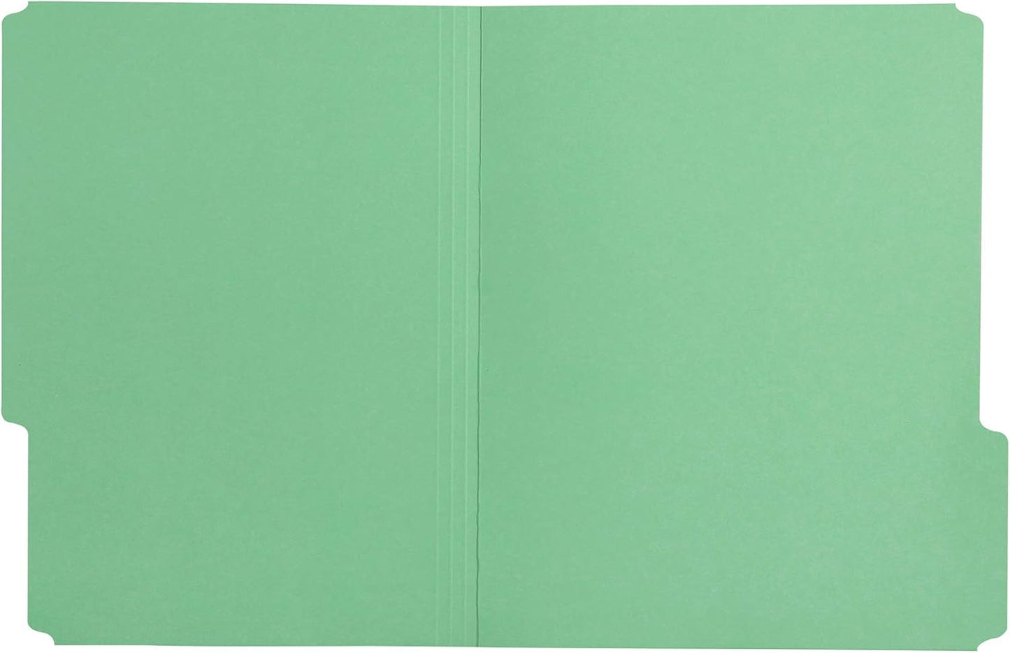 Amazon Basics File Folders for Organization, Letter Size, 1/3 Cut Tab, Bright Green, 36-Pack