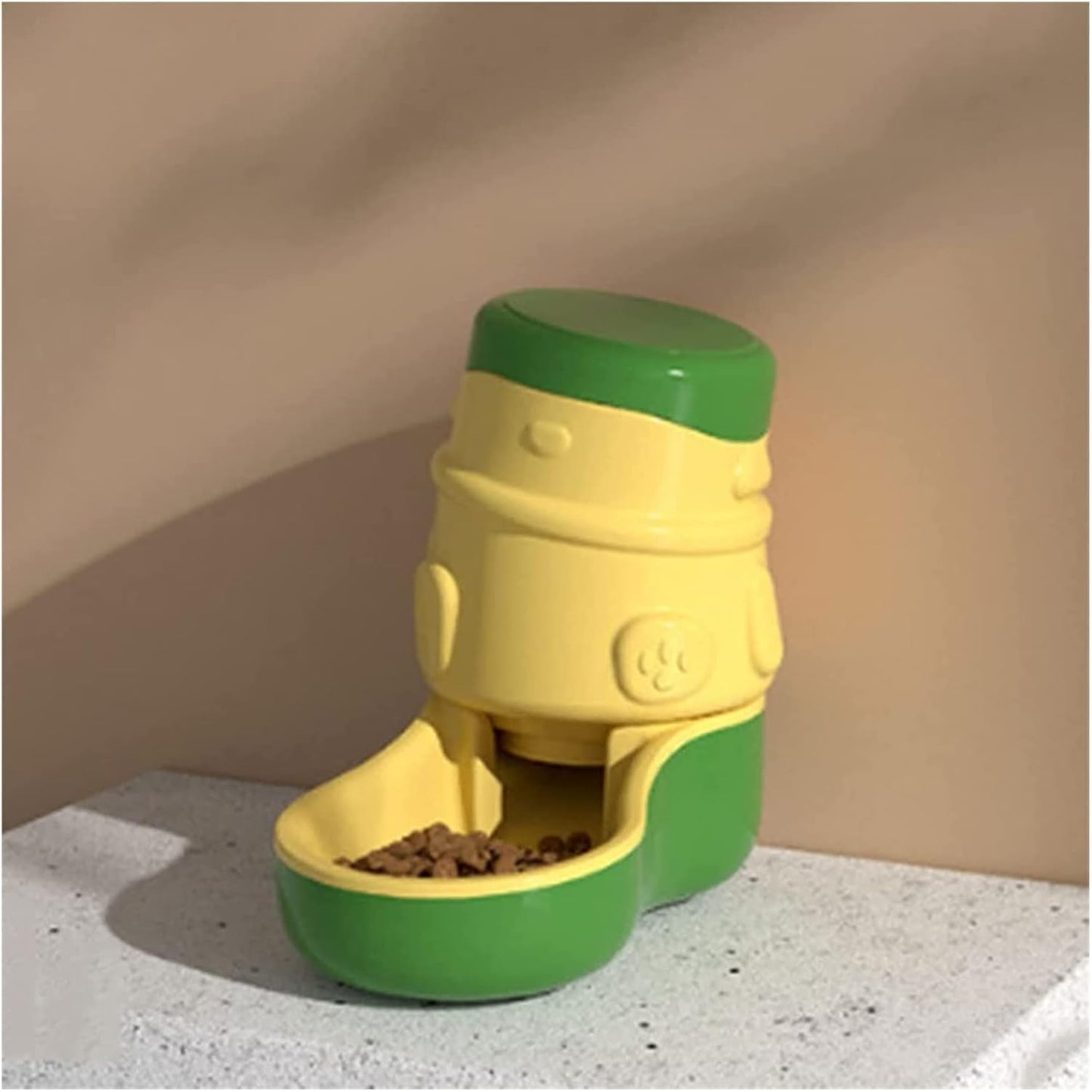 Dispenser Pet Automatic Feeding Bowls Dog Food Feeder Cat Water Feeder Large Capacity Food Water Dispenser Gravity Pet Food Feeder and Water Dispensers cat Fountain (Feeders)
