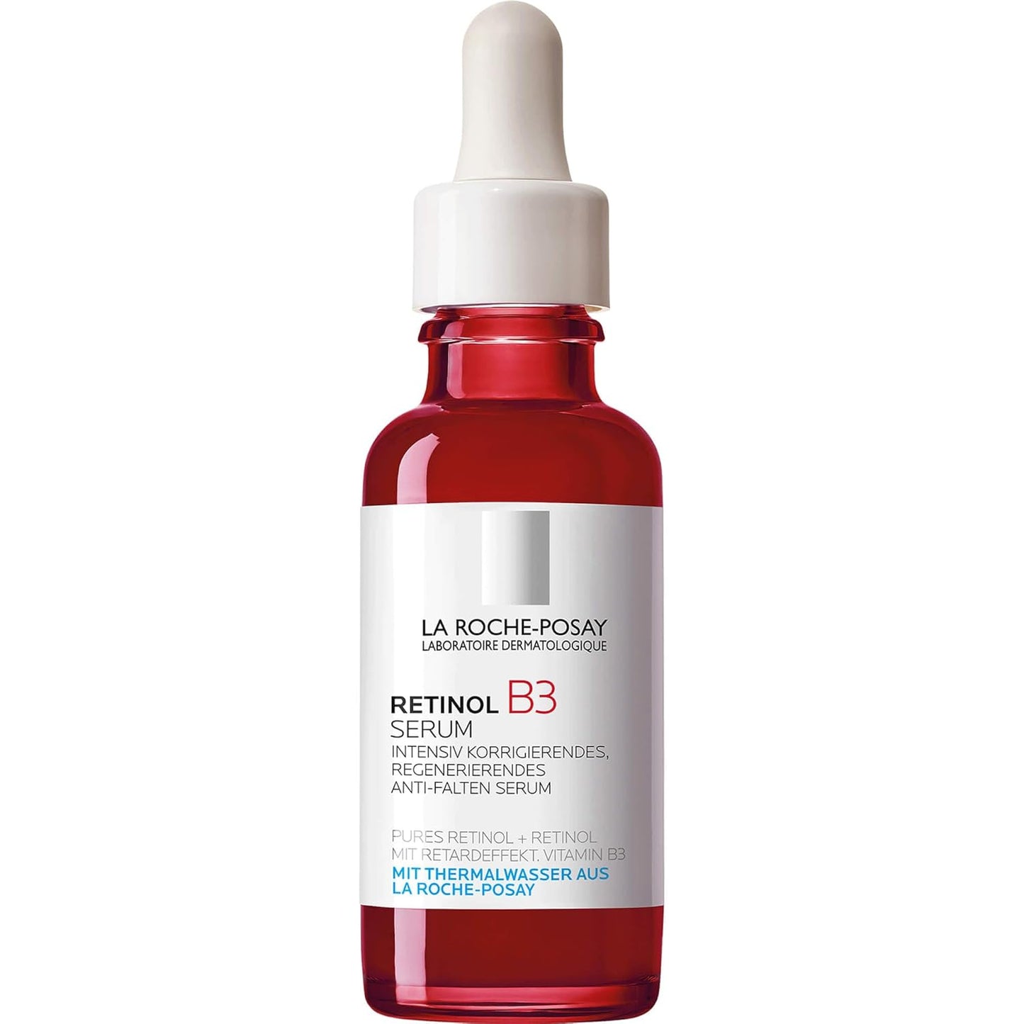 La Roche-Posay Pure Retinol Face Serum with Vitamin B3, Anti Aging Face Serum for Lines, Wrinkles & Premature Sun Damage to Resurface & Hydrate, Suitable for Sensitive Skin, 1.0 Fl. Oz