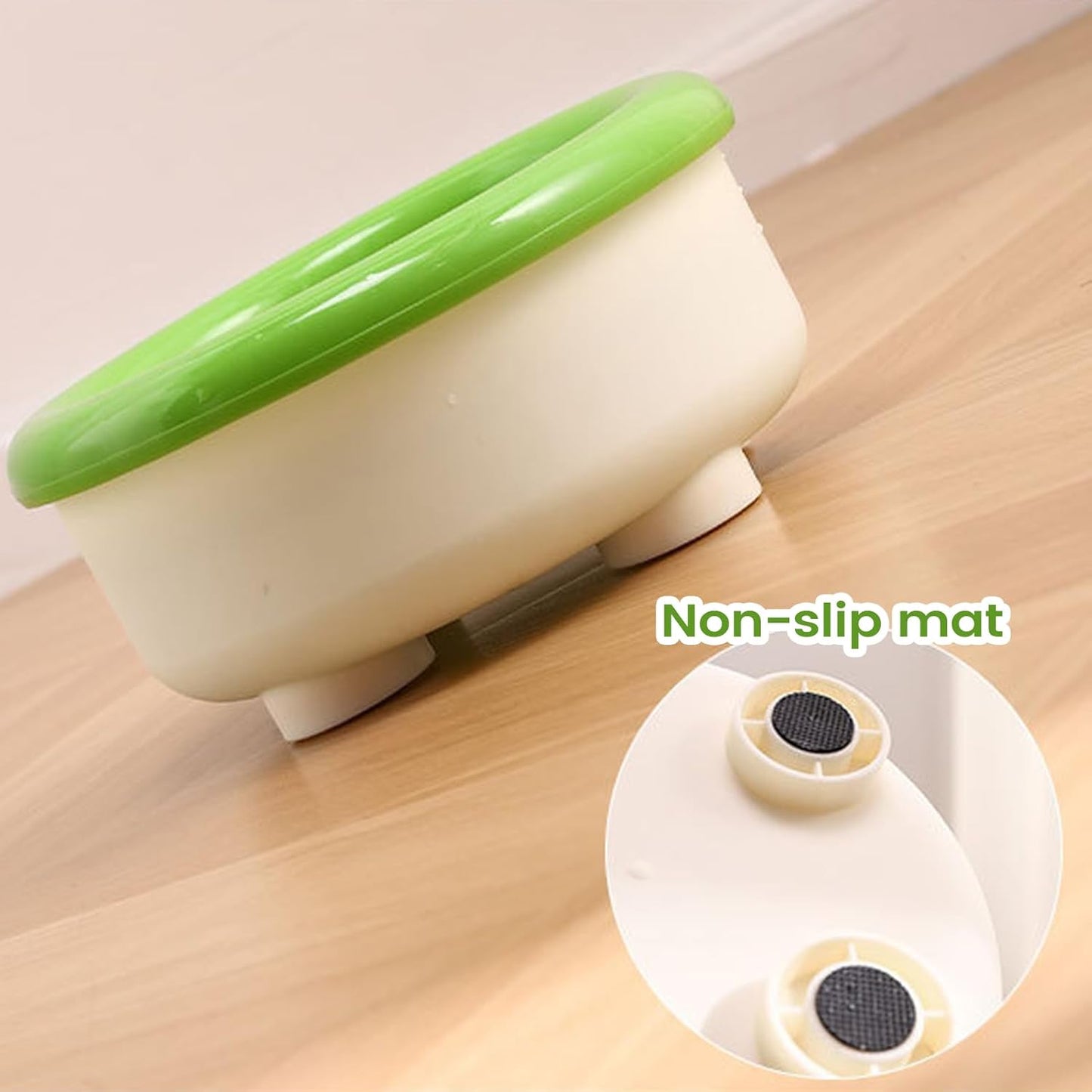 No Drip Dog Water Bowl - 1500ML Fountain Dispenser | Spill Proof Cat Water Bowl with Non-Slip Base - for Kitten Small Medium Breed Feeding Bunny Kennel Cage Outdoor Indoor Clean Floor