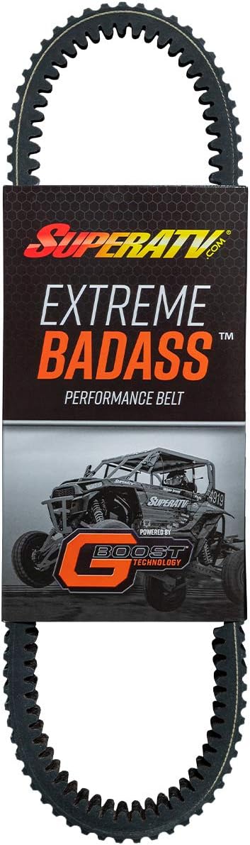 SuperATV Heavy Duty CVT Drive Belt for Polaris RZR XP 1000 2014+ | Extreme Heat & Abuse Resistant | USA Made Belt