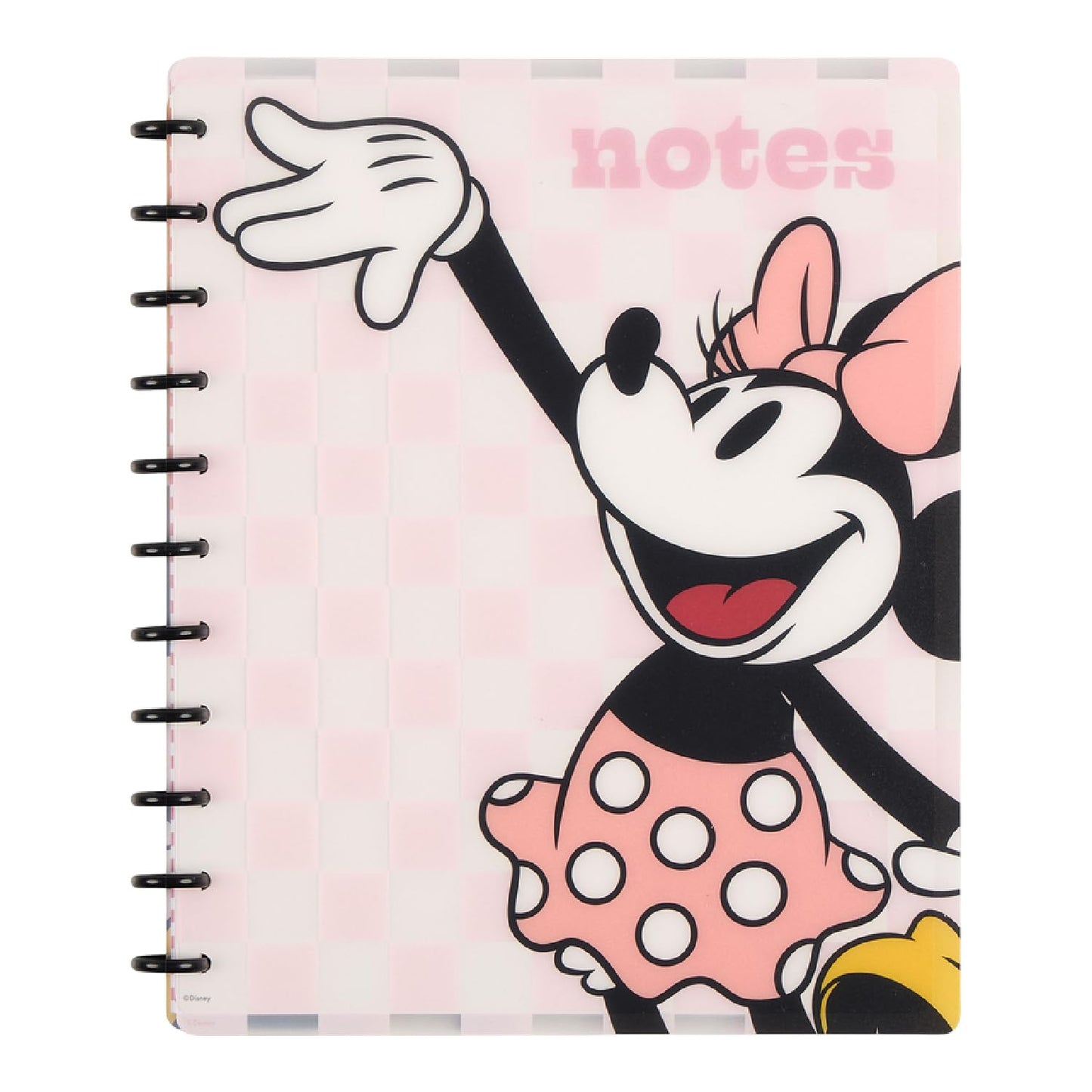 Happy Planner Disney Daily Notebook for Office, School or Journaling, Disc-Bound Notebook, Big Size, 60 Dot-Lined Pages, Minnie Mouse Theme, Current Classroom