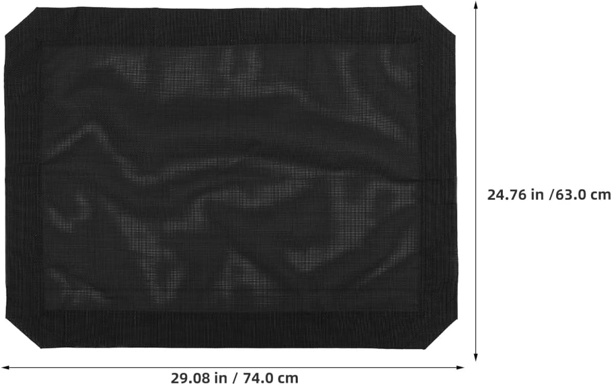1Pc Dog Cot Replacement Cover Pet Bed Pet Product Original Elevated Heavy-Duty Breathable Cooling Mesh Center Machine Washable Indoor Outdoor Use