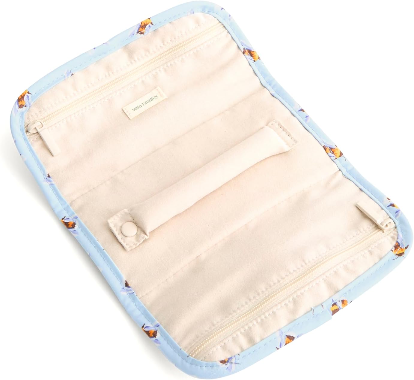Vera Bradley womens Premium Cotton Jewelry Roll