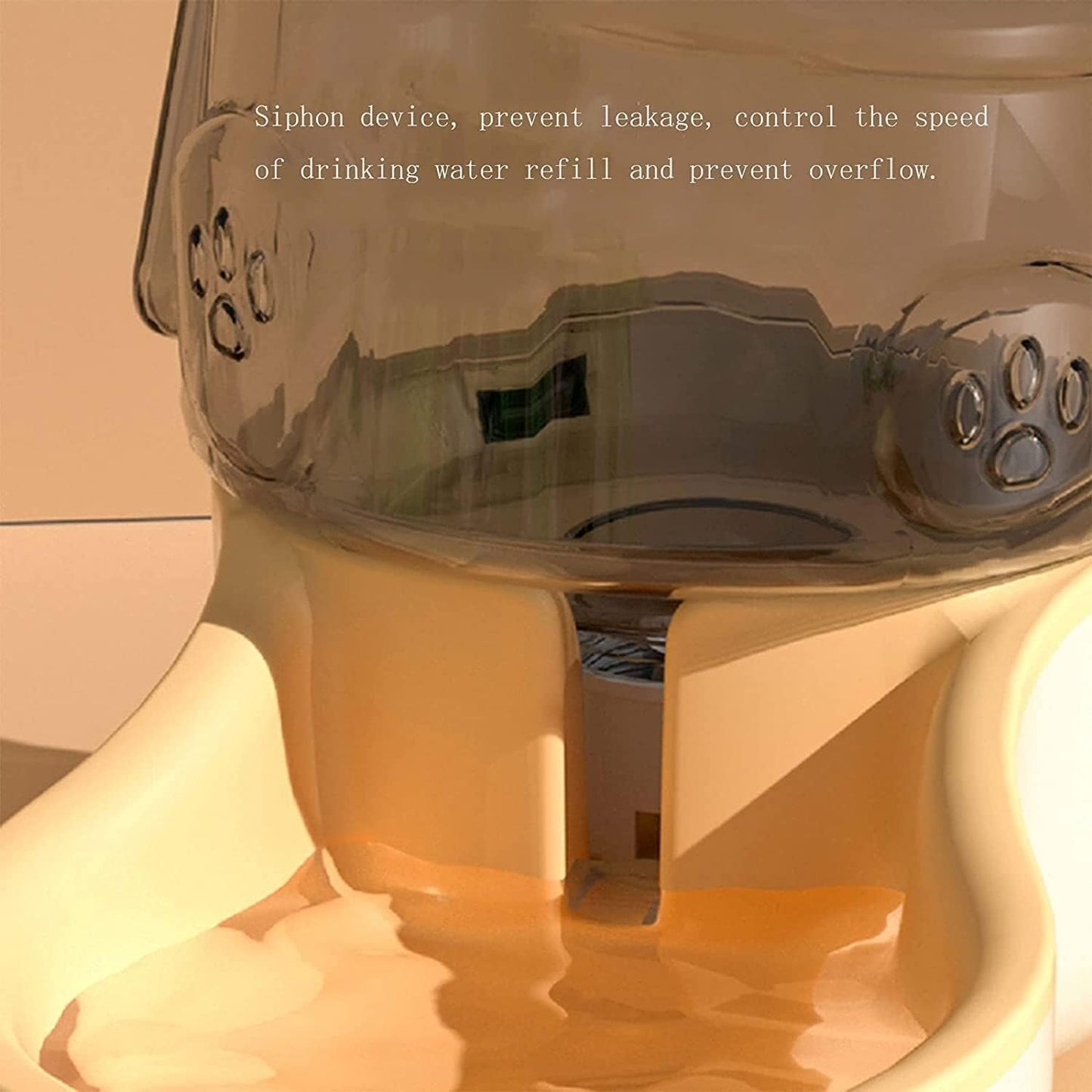 Fountain Automatic Pet Food Feeder and Water Dispensers Dog Set 3.2L Gravity No Spill Water Dispenser and Feeder for Small Medium Dog Pets Pet Water Dispenser