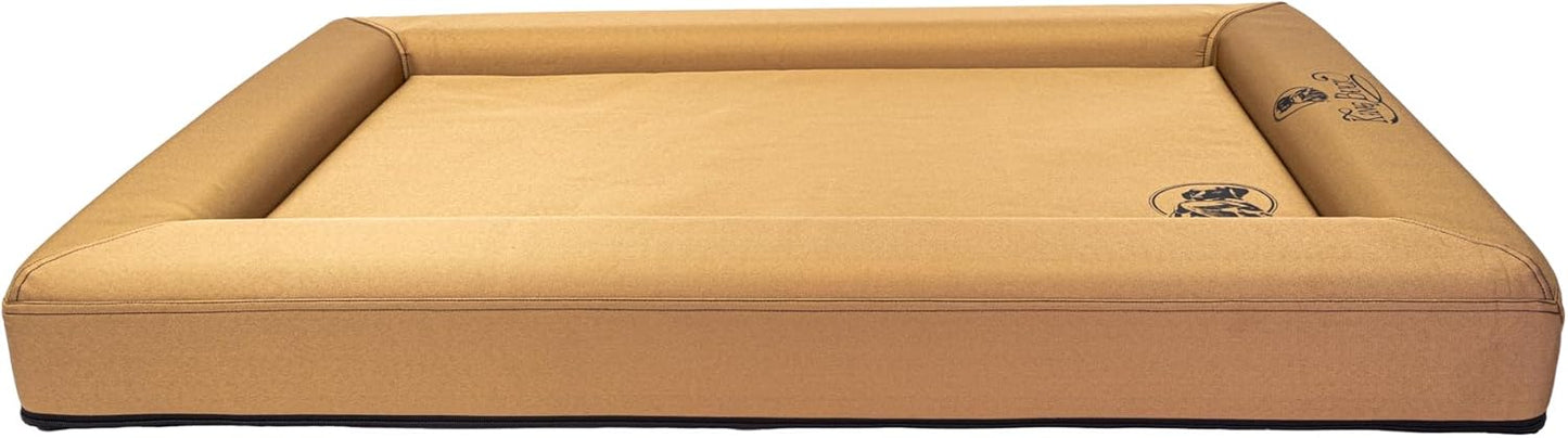 King Buck Orthopedic After-Hunt Dog Bed, Bronze, S