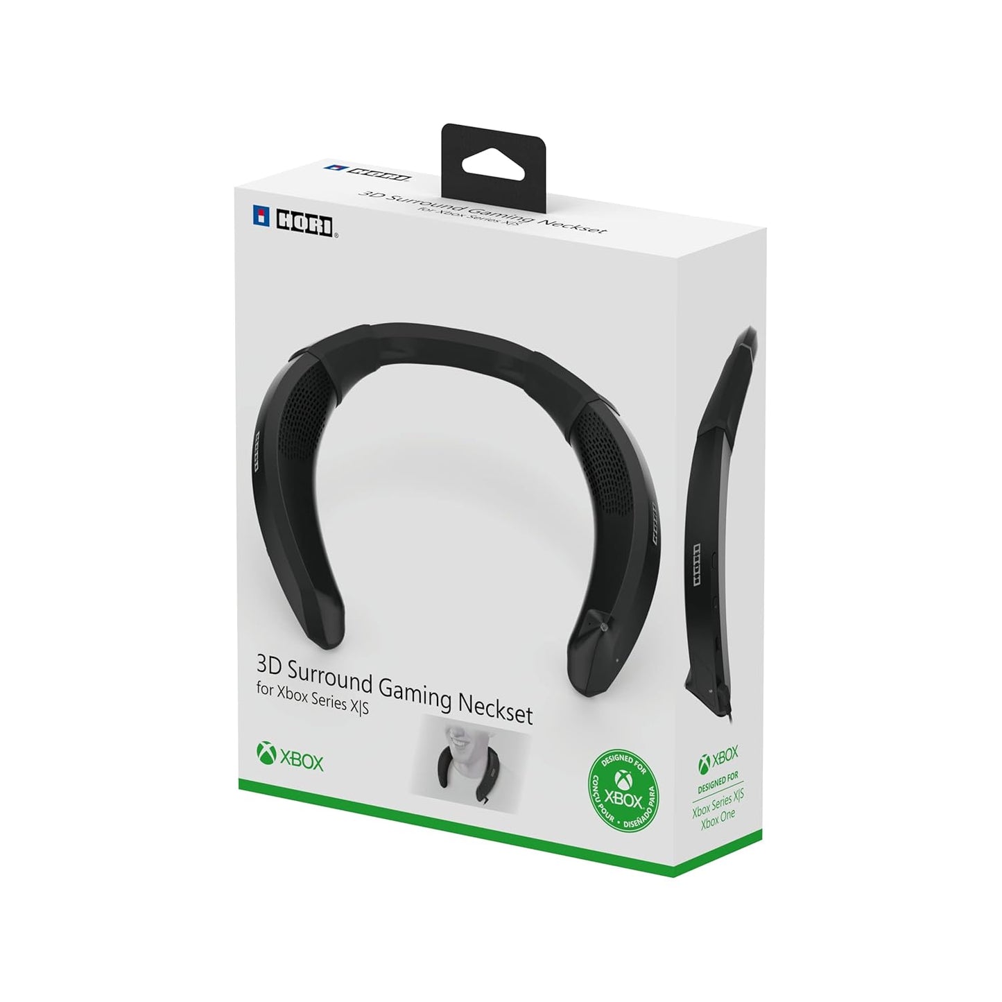Hori 3D Surround Gaming Neckset - Wearable Speaker with Voice Chat Designed for Xbox Series X|S - Xbox Series X