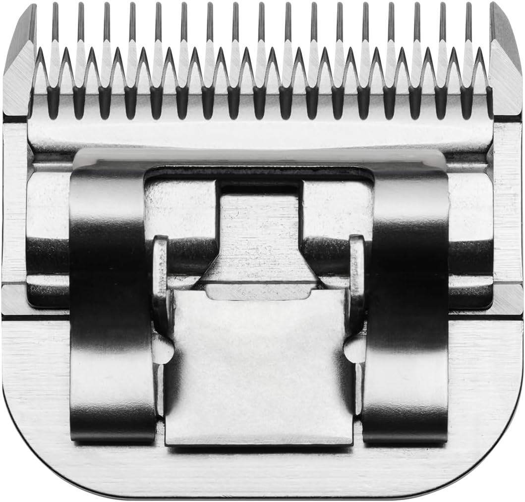 Andis 72630 Ultra Edge Detachable Dog Clipper – Equipped with Stainless Steel for Precision Trimming, Fits Motor-Driven Trimmer – for Pet’s Fast Touch-Ups & Full Grooming., Size 5Fc, Silver