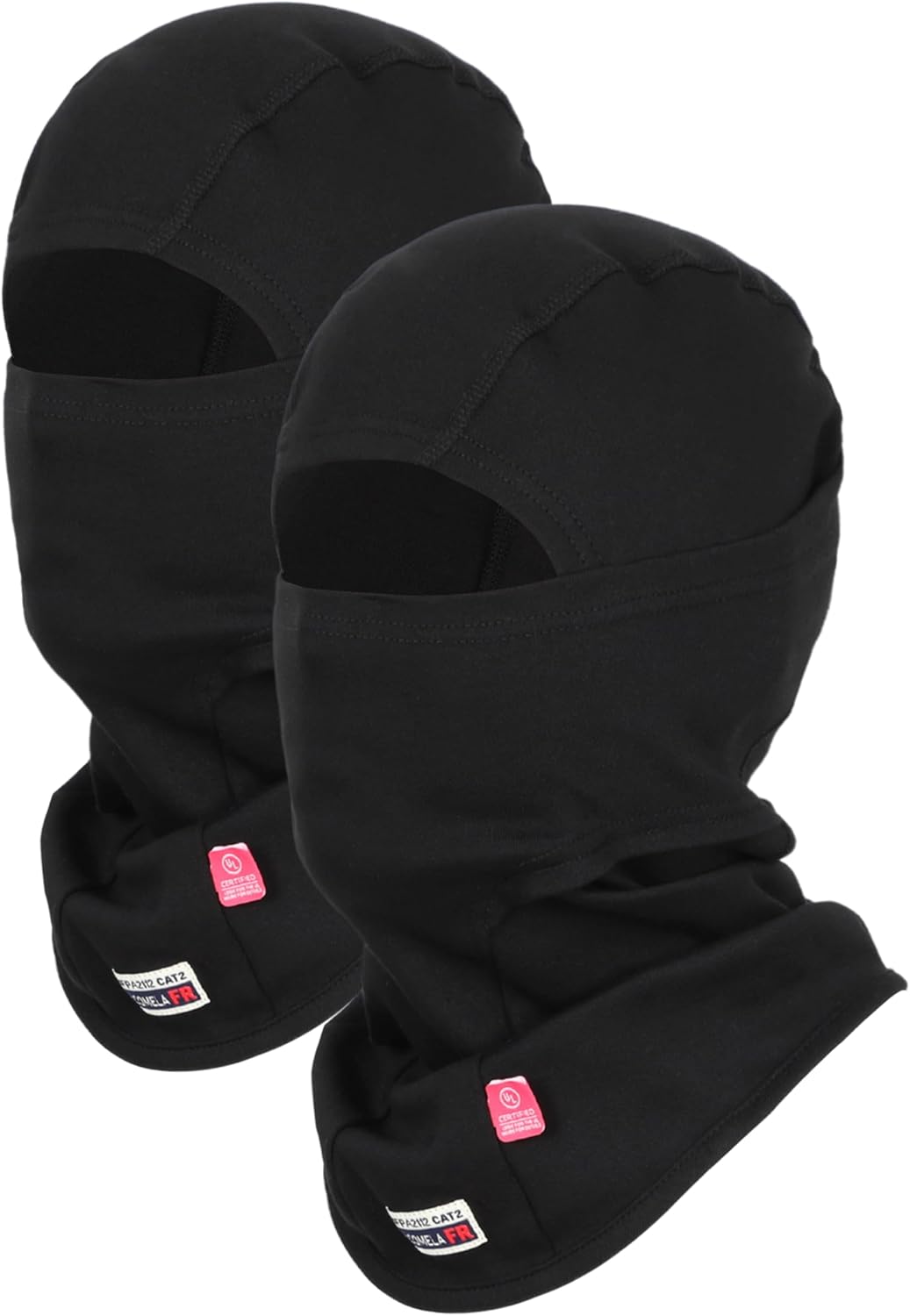 TICOMELA FR Face Mask Balaclava Flame Resistant Hood CAT2 Arc Rated | Welding Safety Cover Hood, One Size Protective Workwear