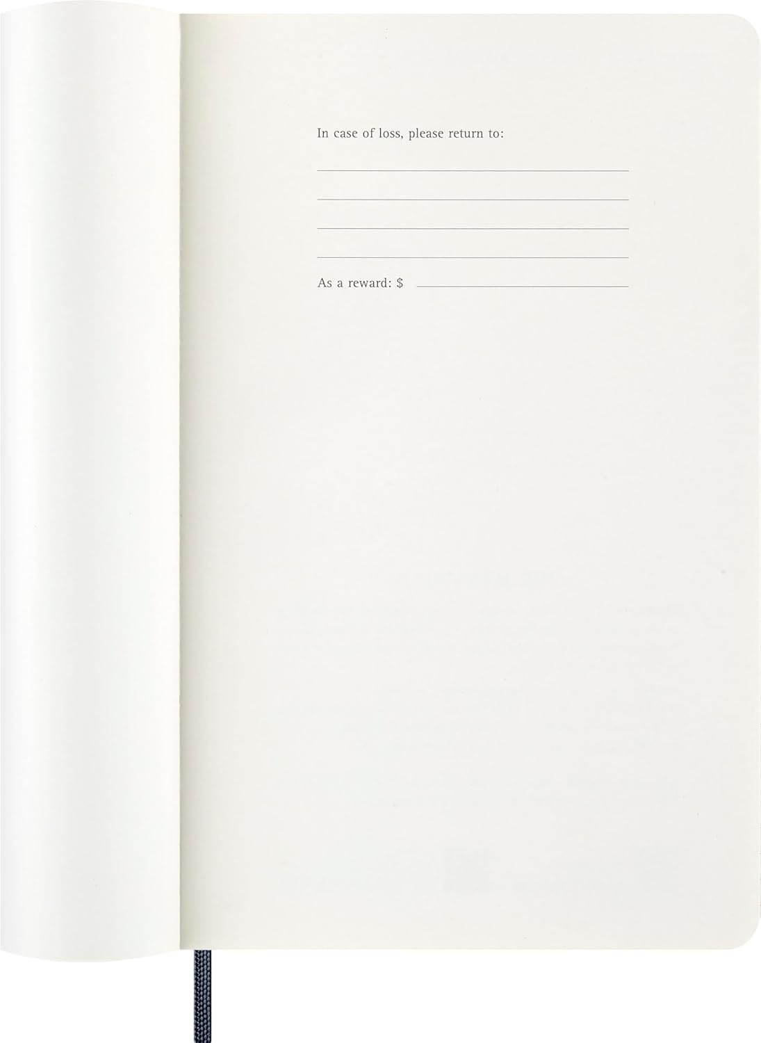 Moleskine Classic 12 Month 2026 Weekly Planner, Soft Cover, Large (5" x 8.25"), Sapphire Blue, 144 pages