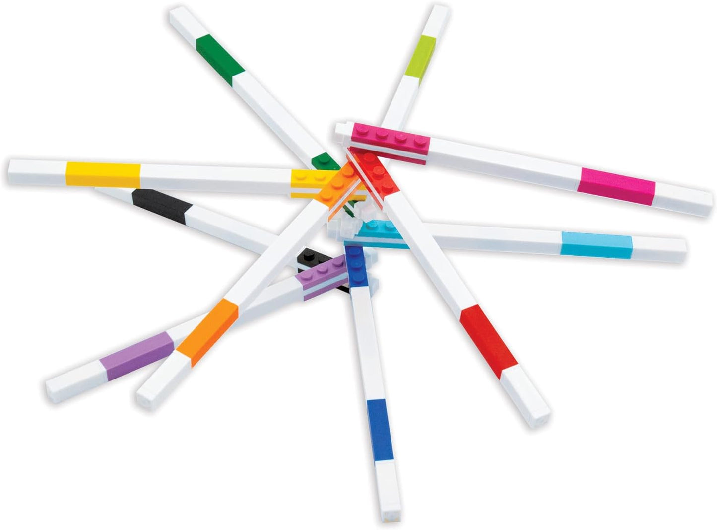 IQ LEGO Stationery 10 Pack Gel Pens (53100), Ages 6+, includes 10 gel pens