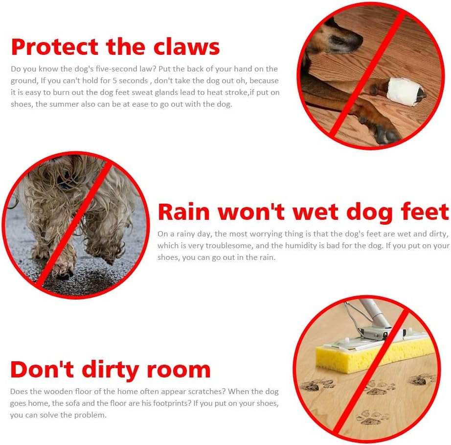 Winter Dog Shoes Warm Small Big Dogs Shoes Socks Waterproof Reflective Dog Boots Paw Protector Non Slip Rain Snow Pet Booties (1)