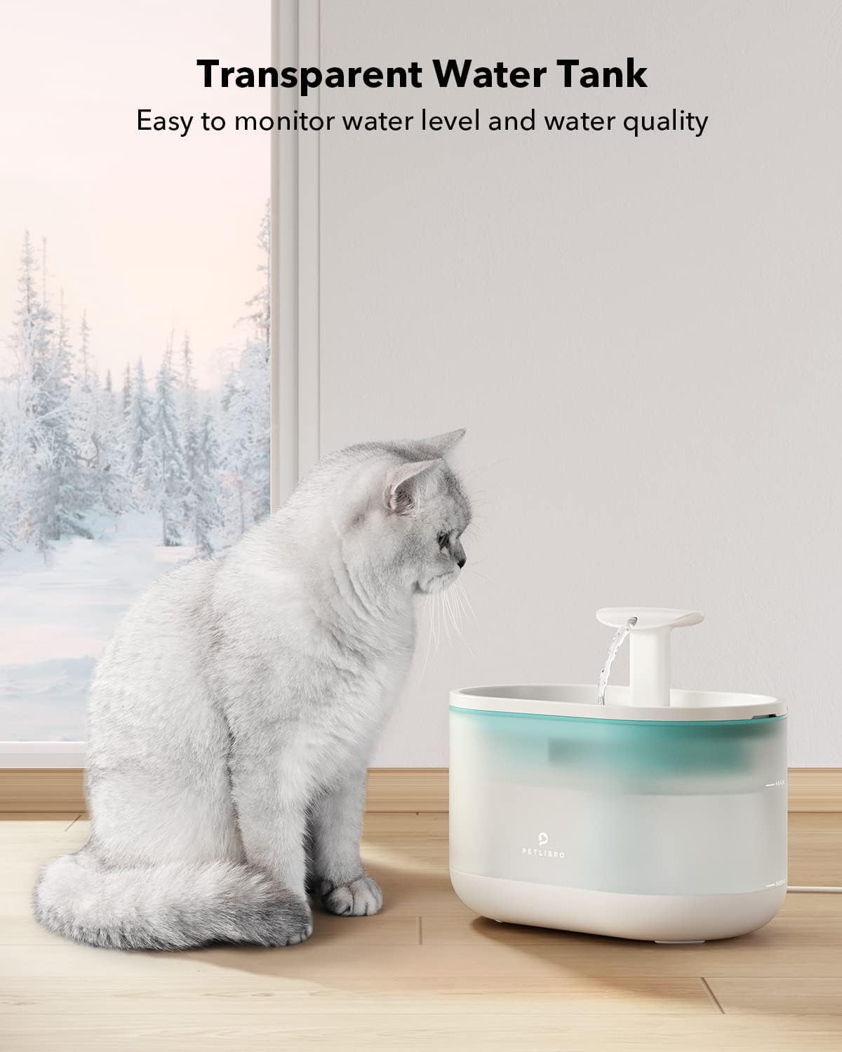 PETLIBRO Replacement Pump for Cat Water Fountain, Super Quiet Pump for Pet Water Fountain Dog Water Dispenser PLWF002 Visit the PETLIBRO Store