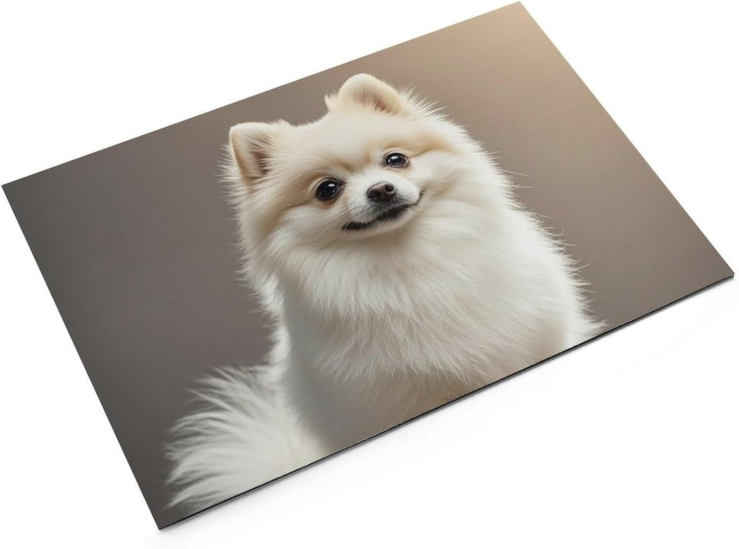 Dog Food Mat Pet Leather Tablecloth Pomeranian Dog Pet Feeding Mat Anti-Slip Dog Bowl Mats Absorbent Pet Placemats for Dogs Protect Floor Dogs Pad for Food and Water