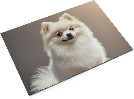 Dog Food Mat Pet Leather Tablecloth Pomeranian Dog Pet Feeding Mat Anti-Slip Dog Bowl Mats Absorbent Pet Placemats for Dogs Protect Floor Dogs Pad for Food and Water