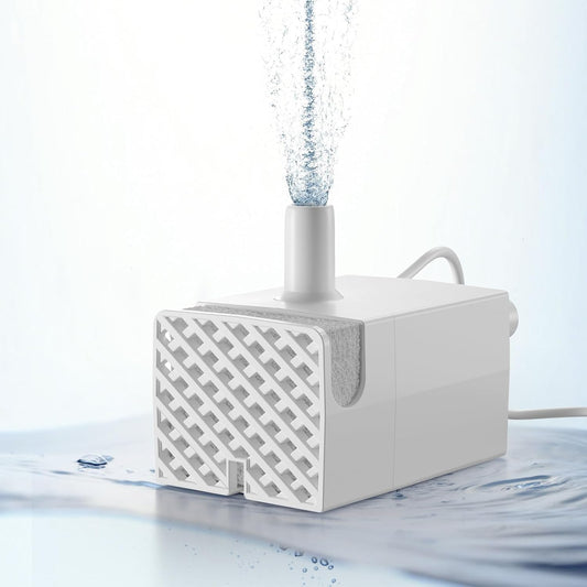 Cat Water Fountain Replacement Pump, Pump for Petlipo Pet Water Fountains, White