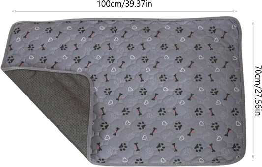 Dog Pee Pads, Puppy Training Sheets, 39.37x27.56 Inches Fast Drying Absorbent Mat, Non Slip Liner for Nursing Home Travel Vet Clinics Elderly Care Crate and Pet Hygiene Maintenance