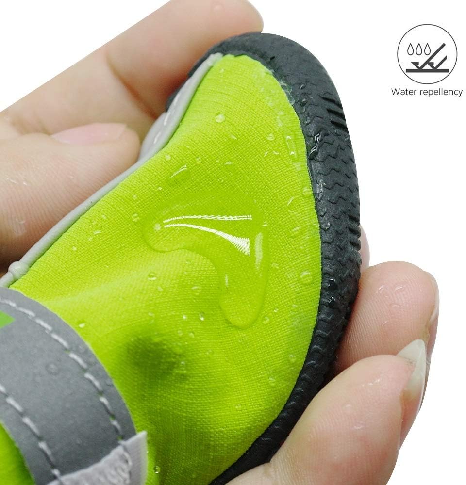 Winter Dog Shoes Warm Small Big Dogs Shoes Socks Waterproof Reflective Dog Boots Paw Protector Non Slip Rain Snow Pet Booties (1)