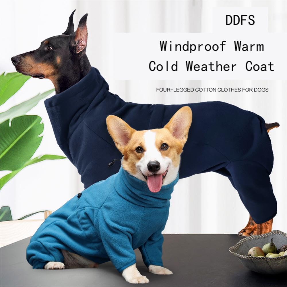 Winter Coat Dog Anxiety Relief Dog Comfort Soft Fleece Pullover Pajamas for Walking Hiking Travel Sleep XXXL Turquoise Green