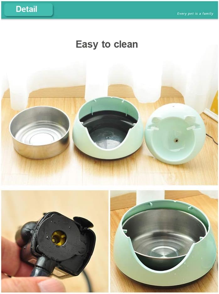 Automatic Luminous Pets Water Fountain for Cats Fountain Dogs USB Electric Water Dispenser Drinking Bowls