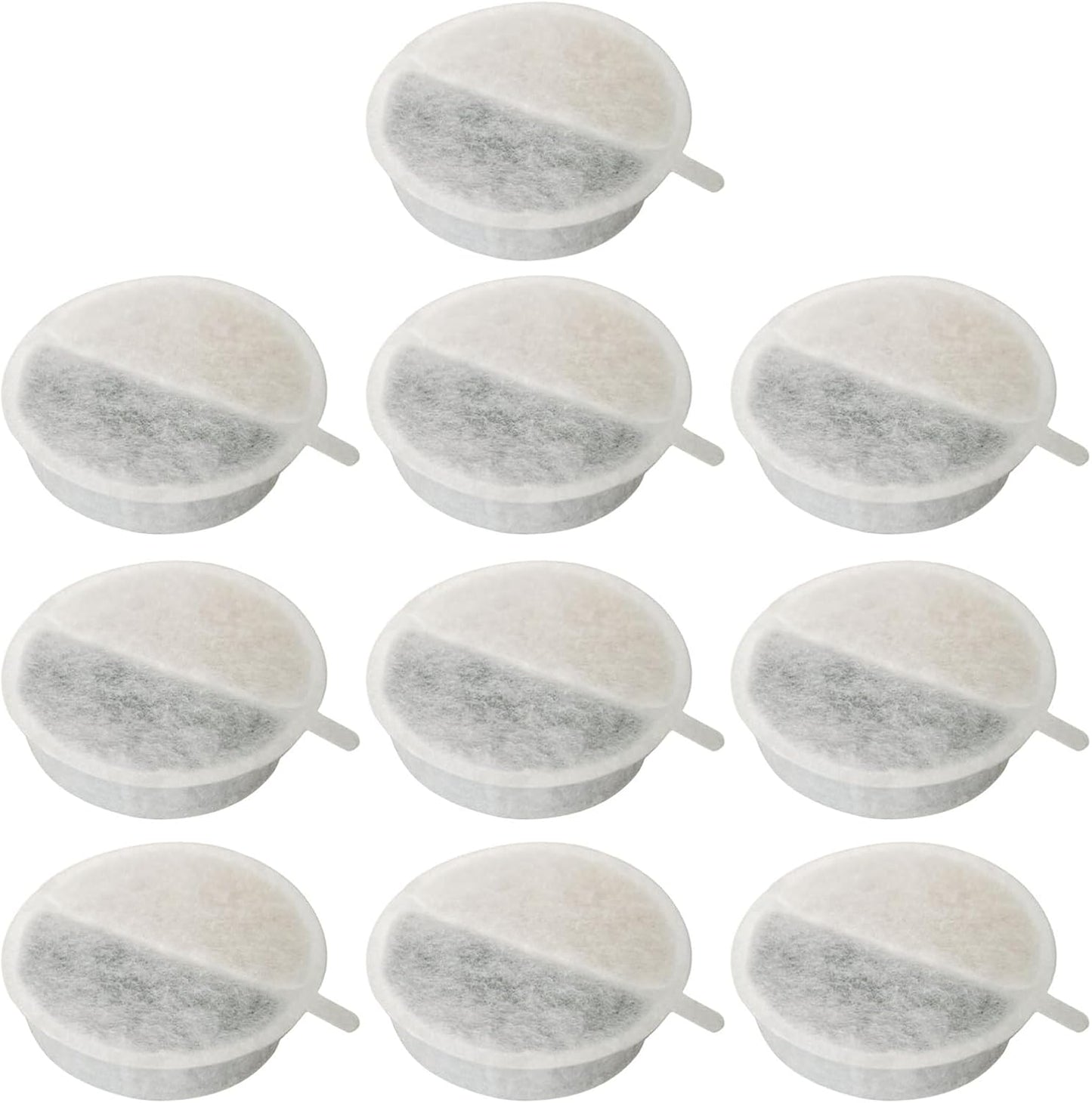 Cats Fountain Set of 10 Drinking Dispenser Replacement Filter Foam WaterFiltration Dog Fountain Filter Pet Water Dispenser Filter Foam