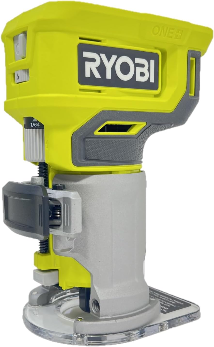 RYOBI ONE+ 18V Cordless Compact Fixed Base Router Tool Only (Battery Not Included) - PCL424B