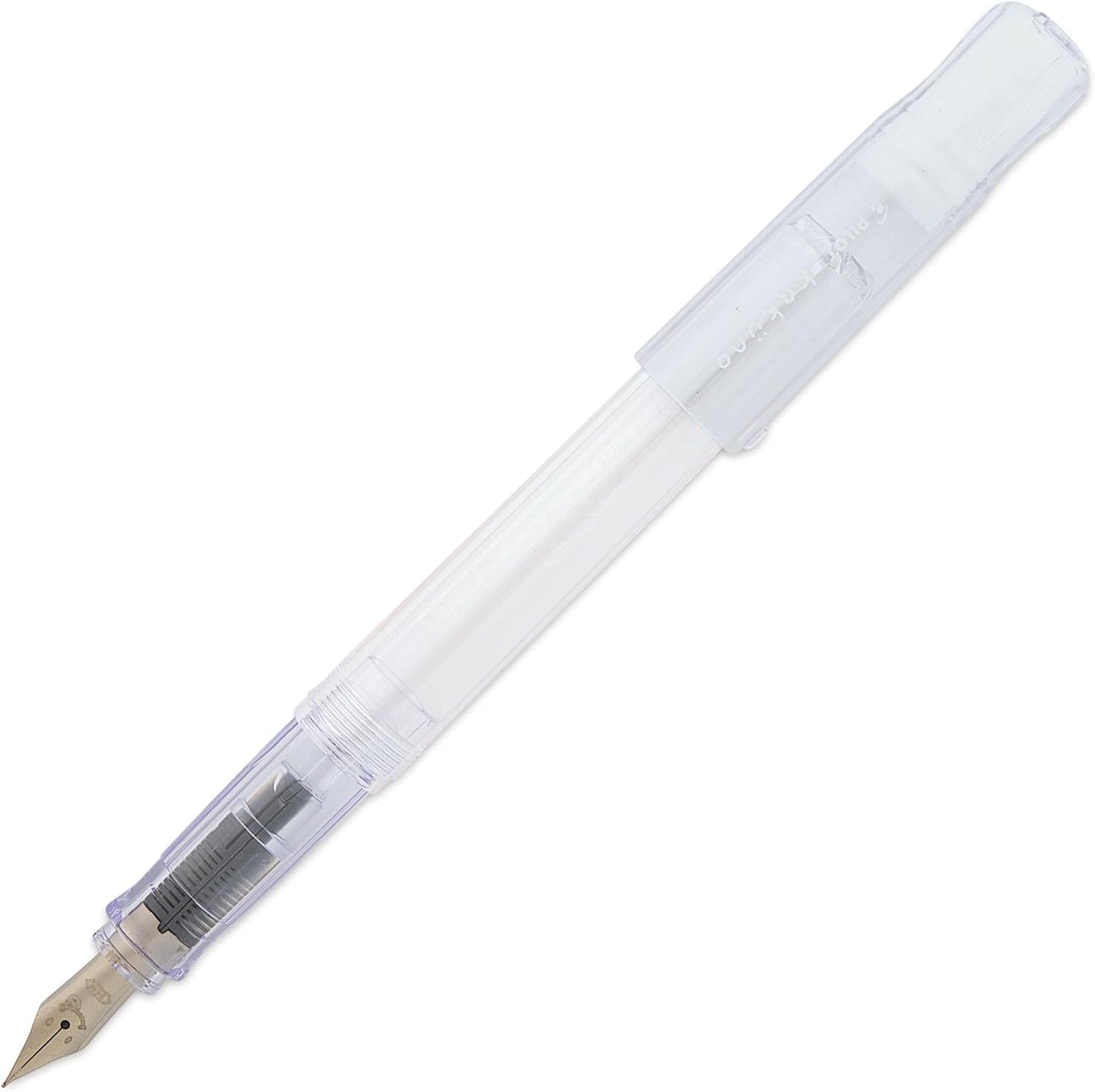 PILOT Kakuno Fountain Pen, Clear Barrel, Extra Fine Nib (10816)
