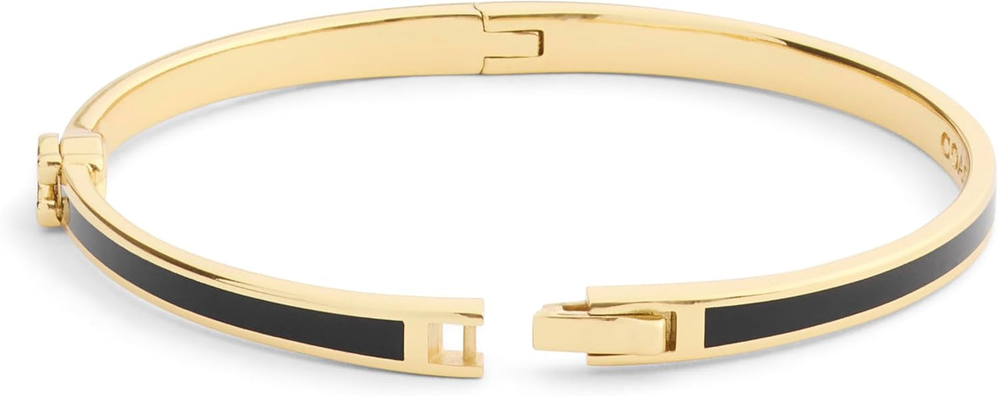 COACH Jewelry Women's Signature C Enamel Bangle Bracelet