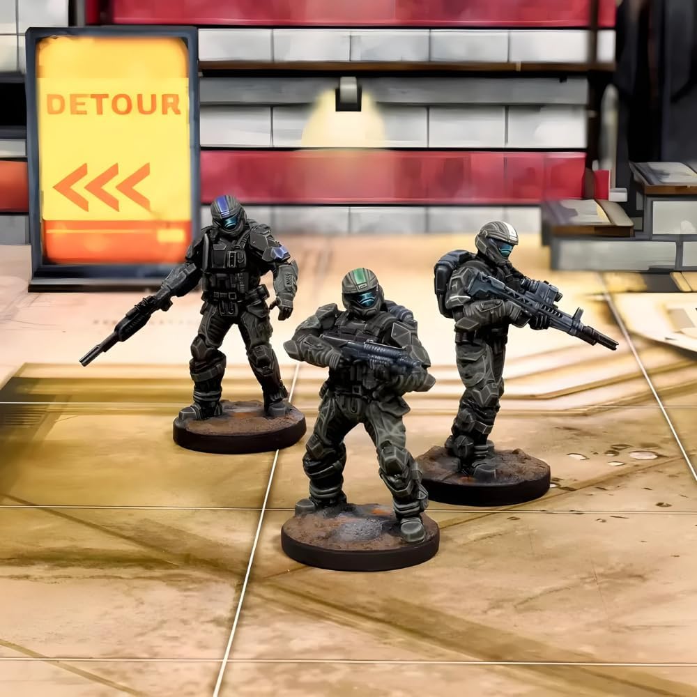 mantic Games, Halo: Flashpoint The Board Game - ODST Feet First Into Hell