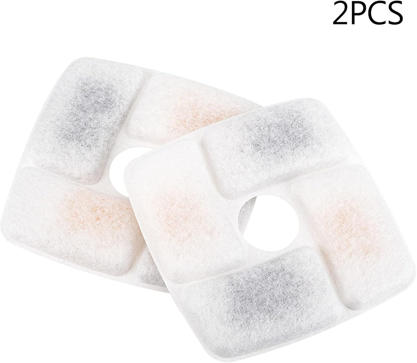 2Pieces Professional Square Filters For Automatic Pet Feeder For Cat Dog Water Fountain Replacement Fil Water Drinking Fountain Dogs Cats