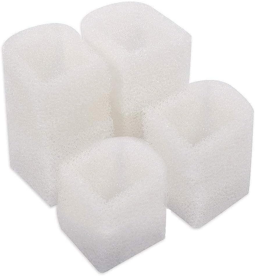 24-Pack Replacement Foam Filter Fit for Drinkwell Stainless Steel 360, Lotus, Avalon, and Pagoda Water Bowl