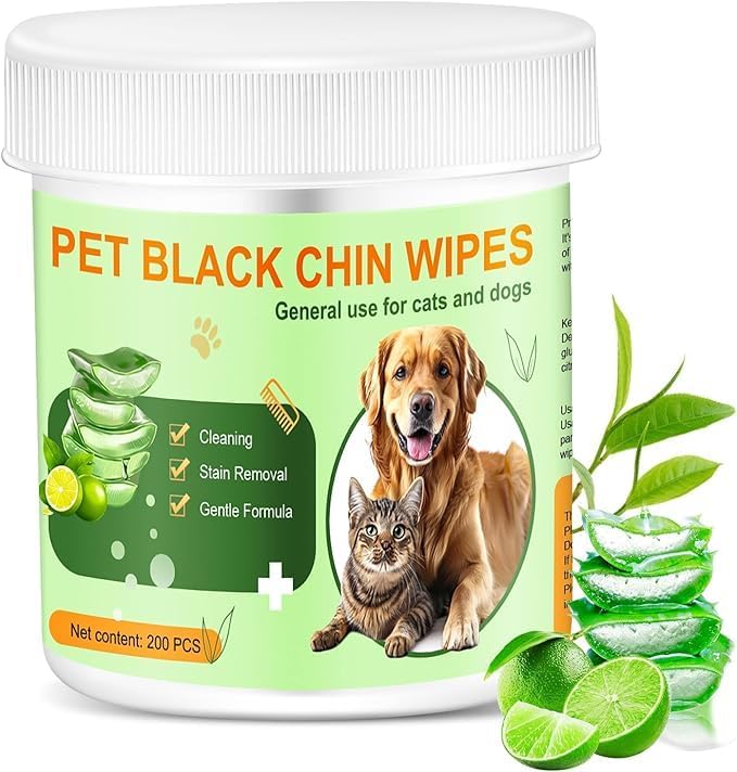 Pet Wipes for Dogs and Cats, All Purpose Cleaning Wipes for Paws, Ears, Butt, Face and Eyes, Unscented Extra Thick, Easy to Carry
