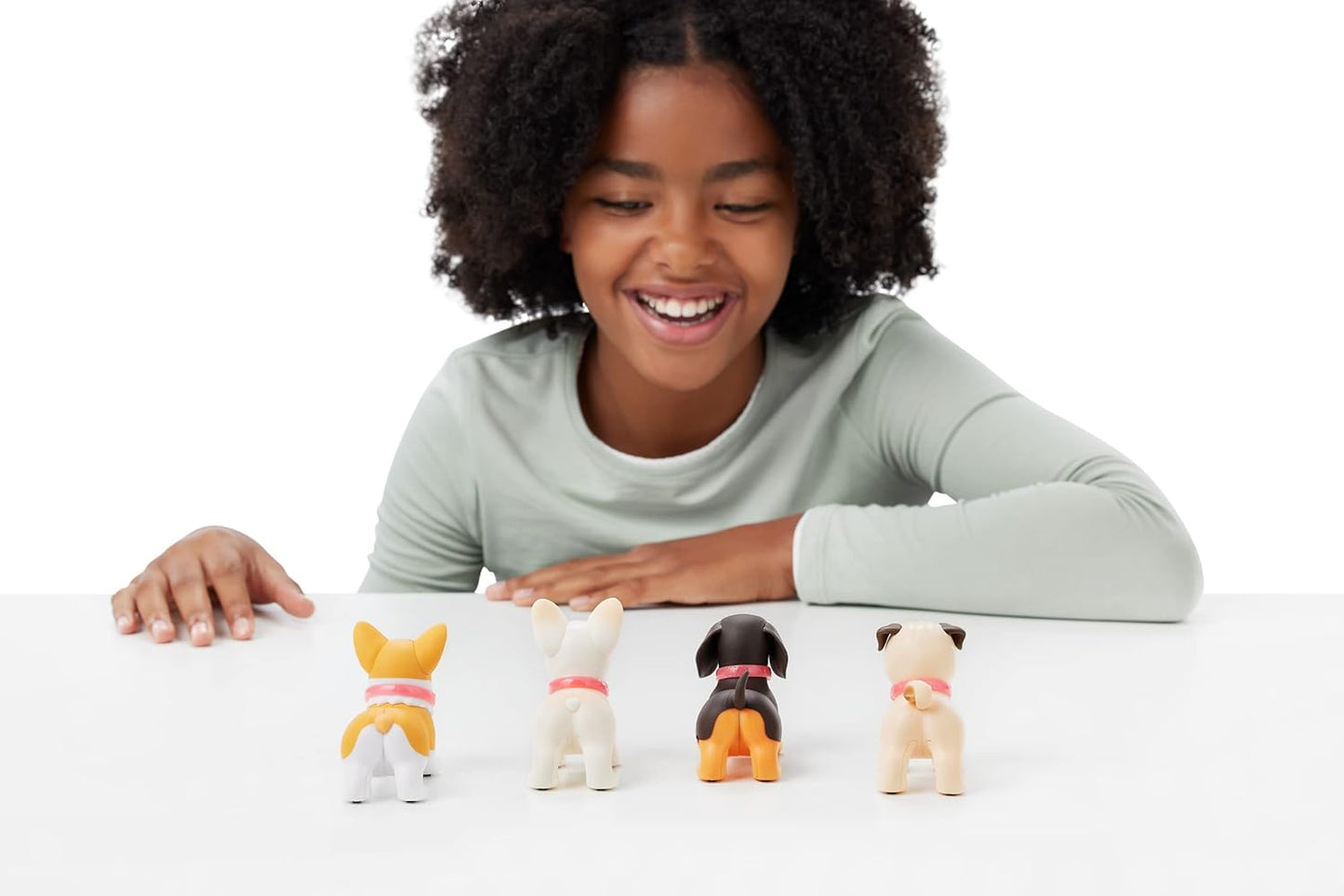 Pets Alive Booty Shakin' Pups (Frenchie & Dachshund) by ZURU 2 Pack Interactive Mini Dog Toys That Walk, Waggle, and Booty Shake, Electronic Puppy Toy for Kids and Girls