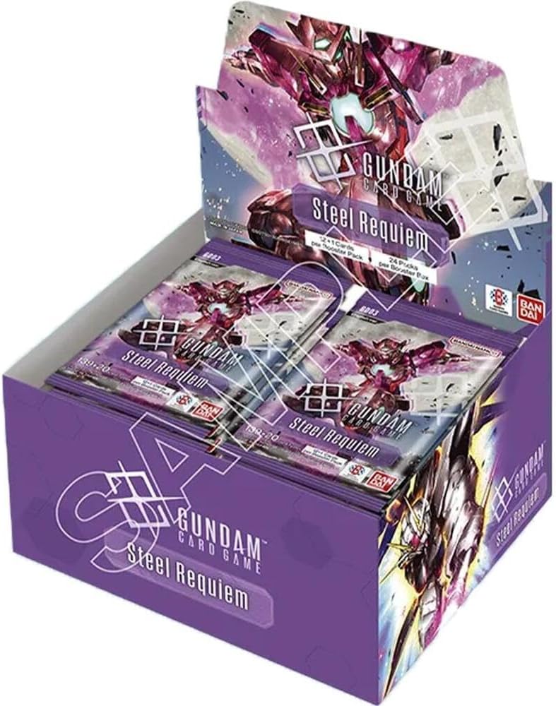 Gundam Card Game Booster Box - Steel Requiem (GD03) - 24 Packs