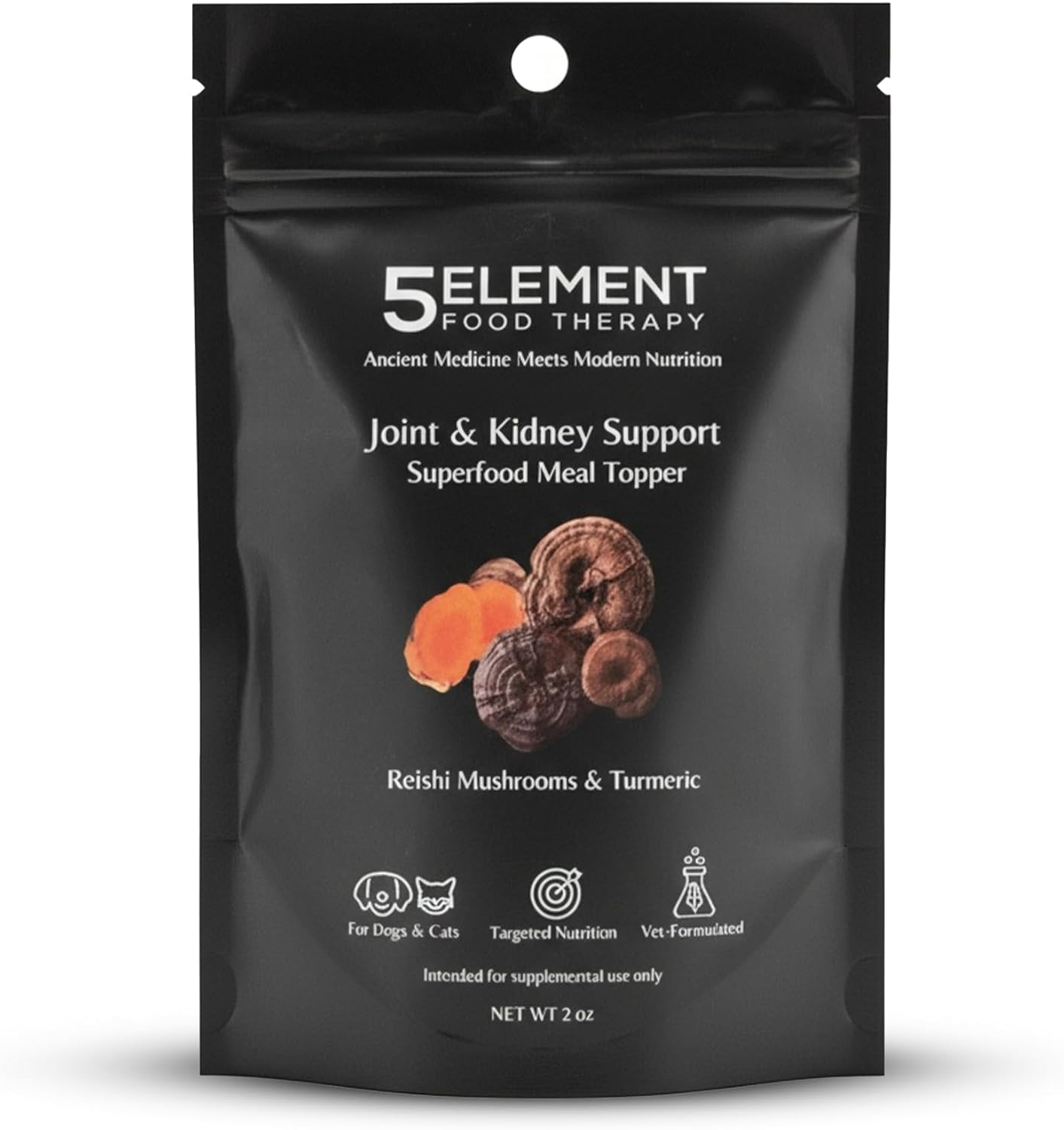 Joint & Kidney Support Superfood Meal Topper – Cook with Protein & Water - Whole-Food Mix with Organic Barley, Reishi Mushroom, Turmeric & Kelp - DO NOT Serve Dry