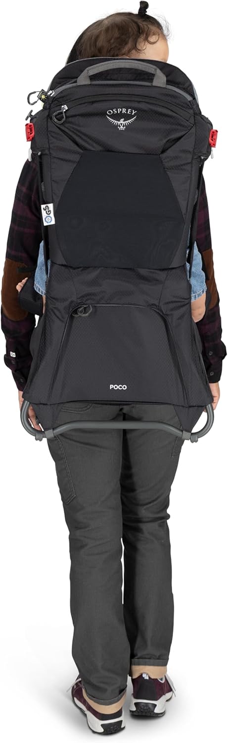 Osprey Poco Child Carrier Backpack - Adjustable Travel Baby Carrier with Sunshade - Hiking Carrier for Toddlers