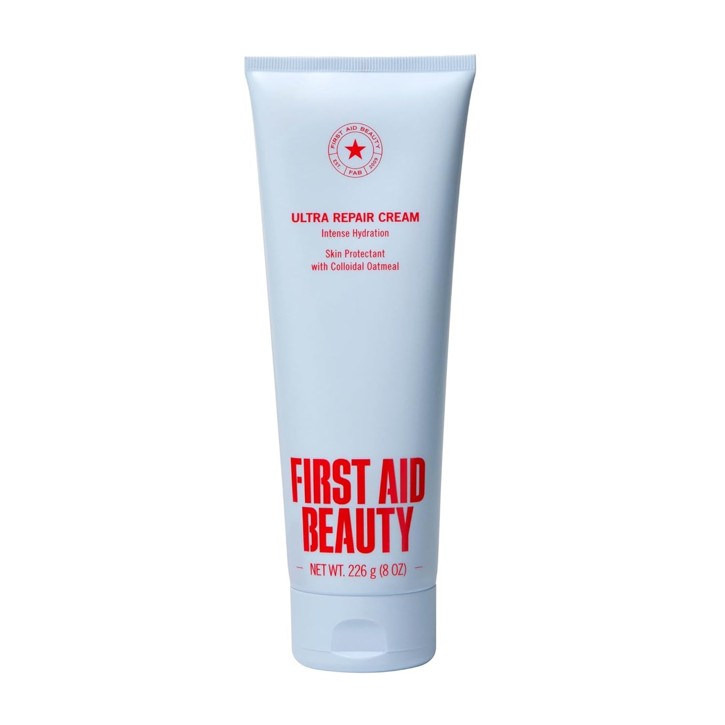 First Aid Beauty - Ultra Repair Cream - Intense Hydration Face & Body Moisturizer - Whipped Colloidal Oatmeal Clinically Proven to Strengthen Skin Barrier in 7 Days - Helps Relieve Eczema, 8 oz