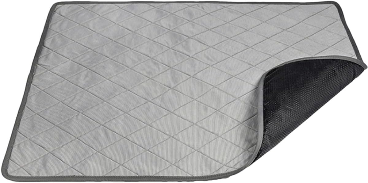 PRETYZOOM Pet Cooling Pad Dog Urine Mat Fast Drying Absorbent Non-Slip Washable Large Size Summer Cooling Bed Mat for Indoor Use