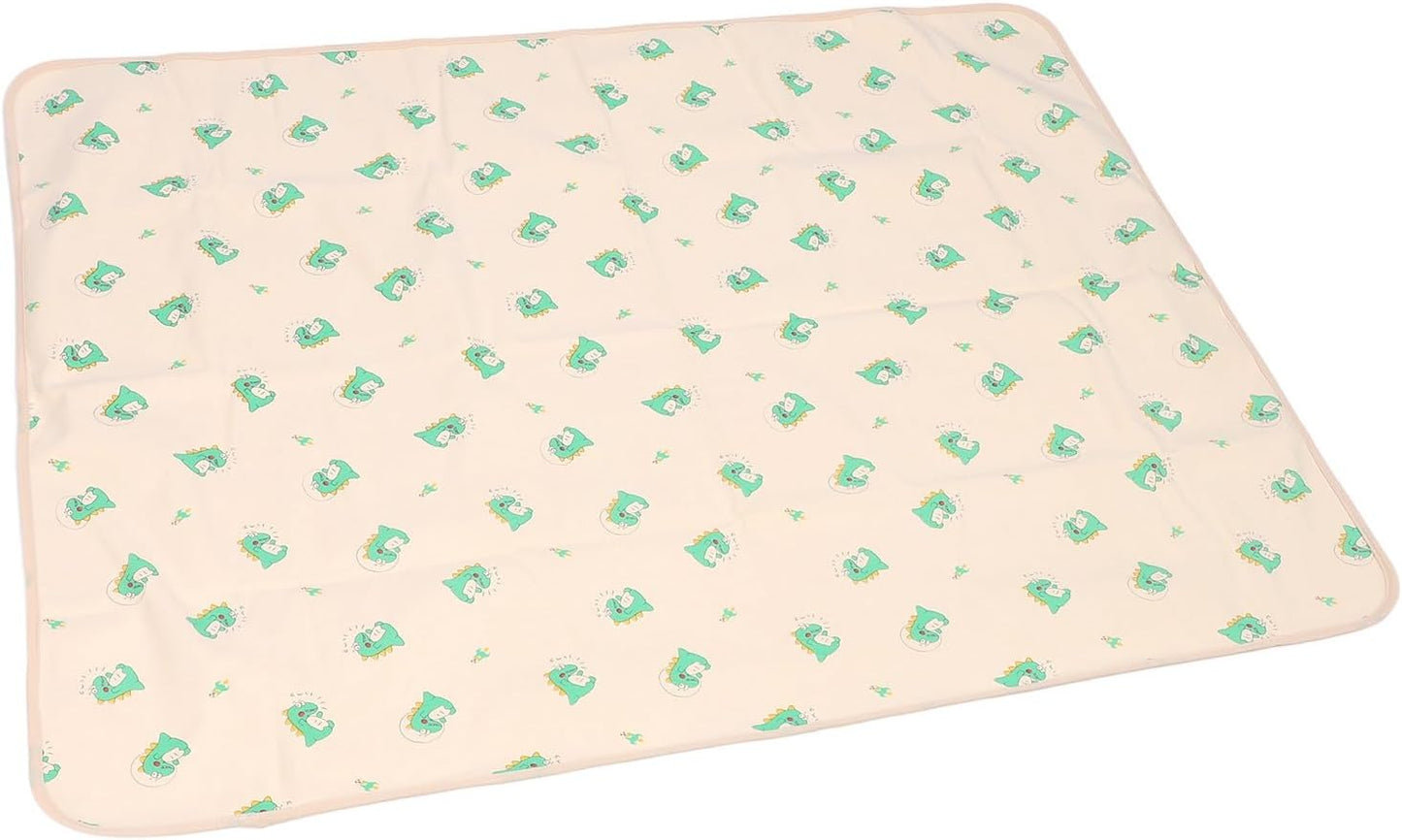 Dog Washable Pee Pad Reusable Breathable Fast Absorbent Multifunctional Pet Urine Pad Super Soft Microfiber TPU Material for Dogs Puppies Training Indoor Outdoor Use (90*120cm)