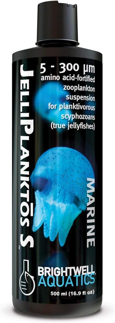 Brightwell Aquatics Jelliplanktos-S Zooplankton Food for Planktivorous Scyphozoans, 500ml
