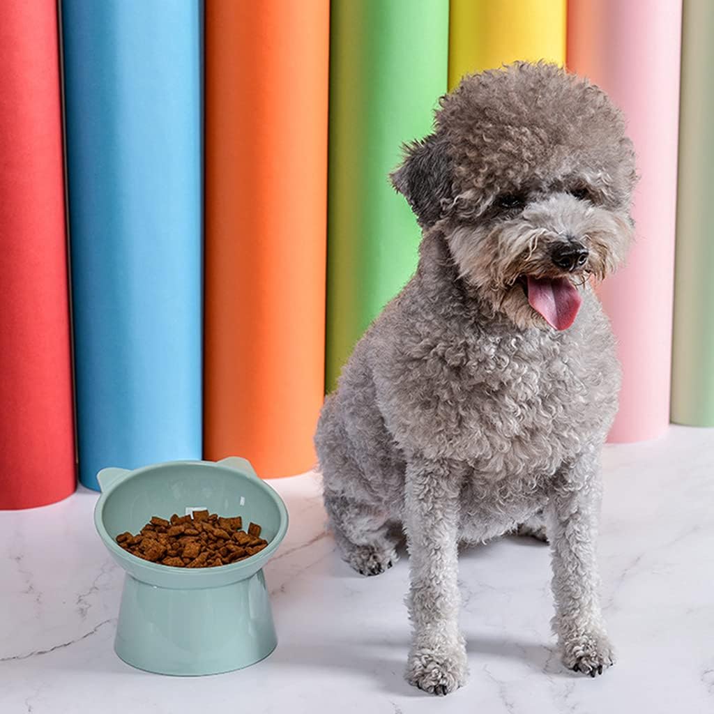 Tilted Raised for Food Bowl Neck for Anti Vomiting 45 Degree Elevated Slanted Stand Bowls