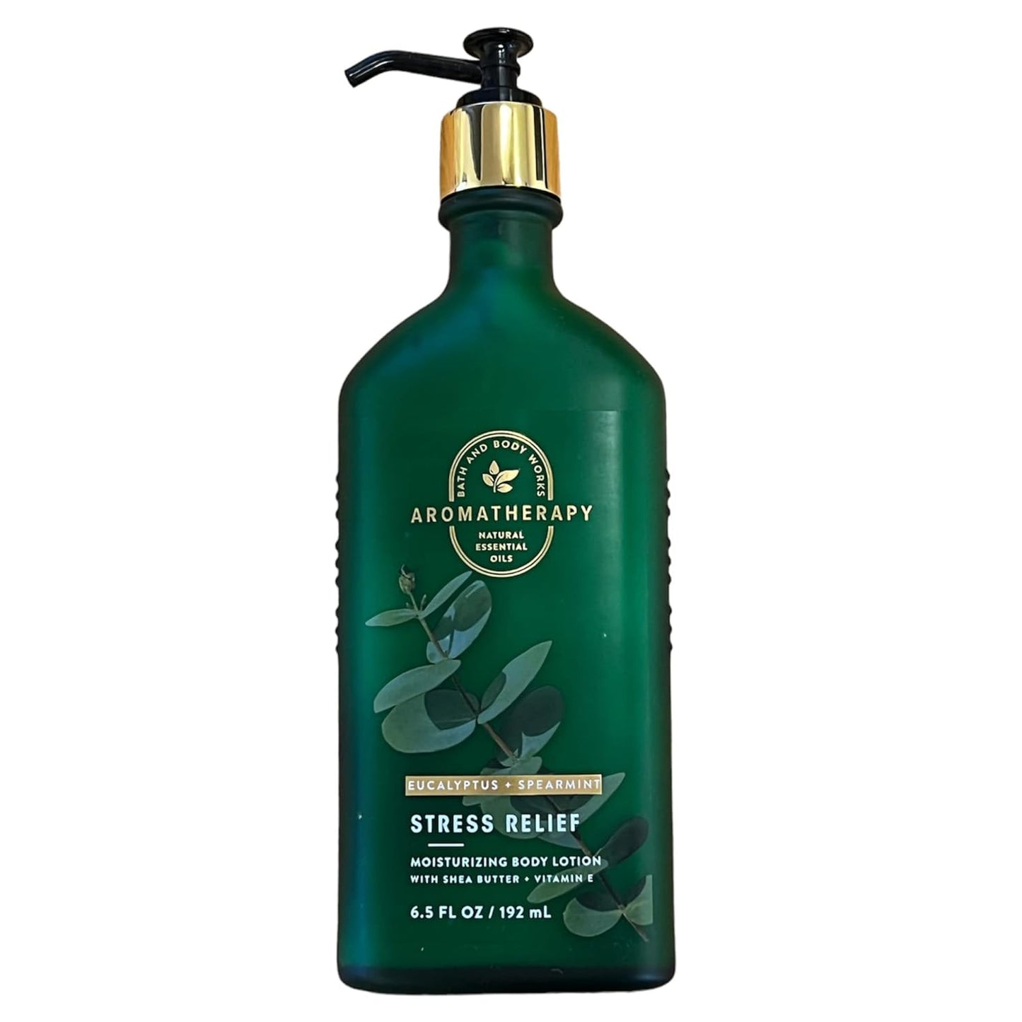 Bath and Body Works Stress Relief Eucalyptus Spearmint Gift Set of 2-6.5 Ounce Moisturizing Body Lotion with Shea Butter and Vitamin E