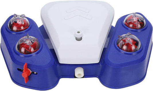Luqeeg Paws Activated Pet Drinking Fountain, Step on Outdoor Dog Sprinkler Toy Water Dispenser for Fresh Water Providing Constant Stream Fun Hydration for Dogs Applies to Courtyards (1)