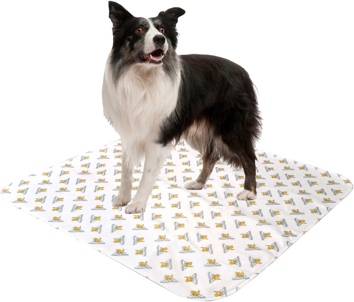 PoochPad Original Washable, Reusable Potty Pad (Large, Pack of 2) - Unmatched Odor Control, Leakproof Puppy Training Pee Pad