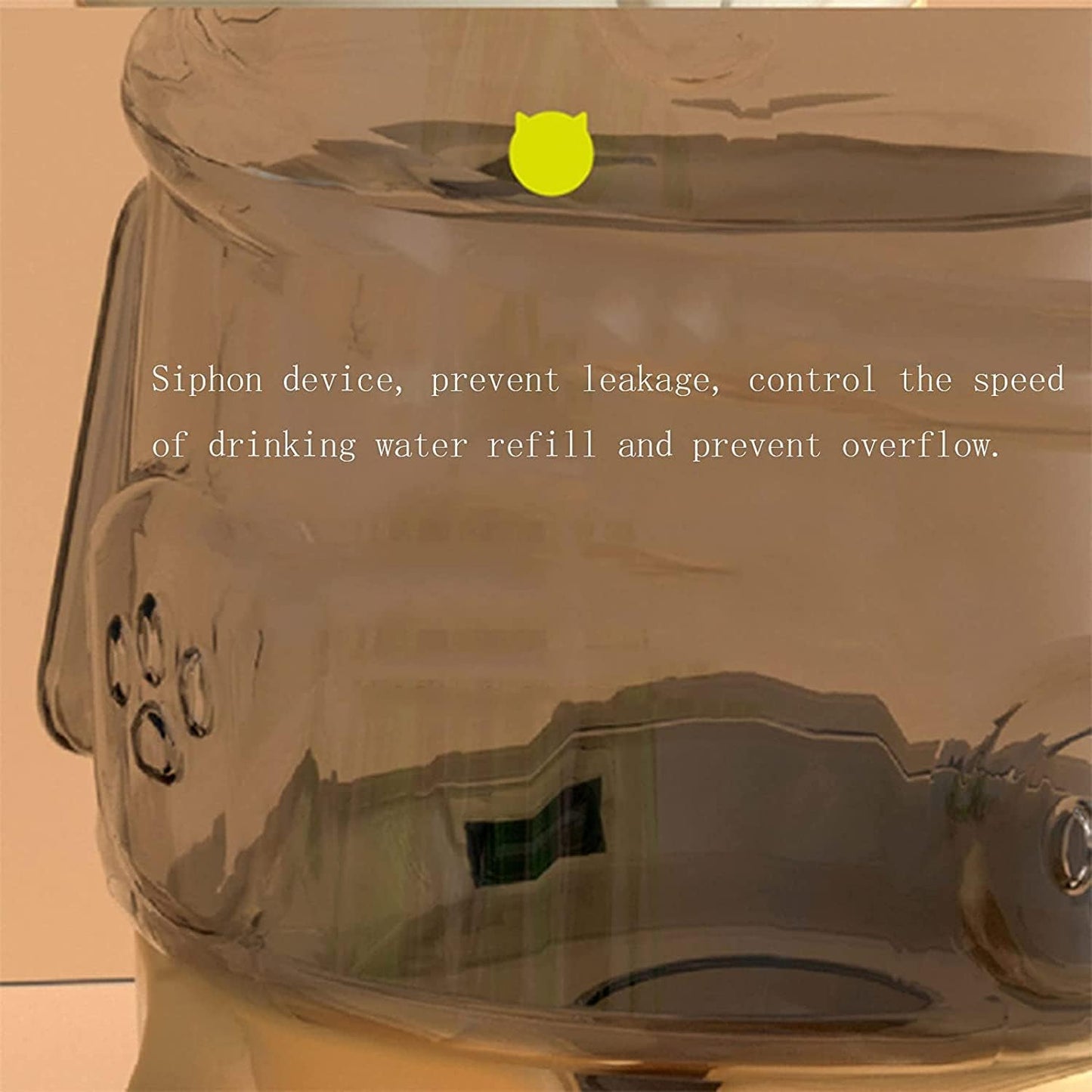 Fountain Automatic Feeder,Gravity Pet Food Feeder and Water Dispensers, 3.8L Feeder and Automatic Pet Water Dispenser for Small Large Pets Pet Water Dispenser (Size : Feeders) (Water dispensers)