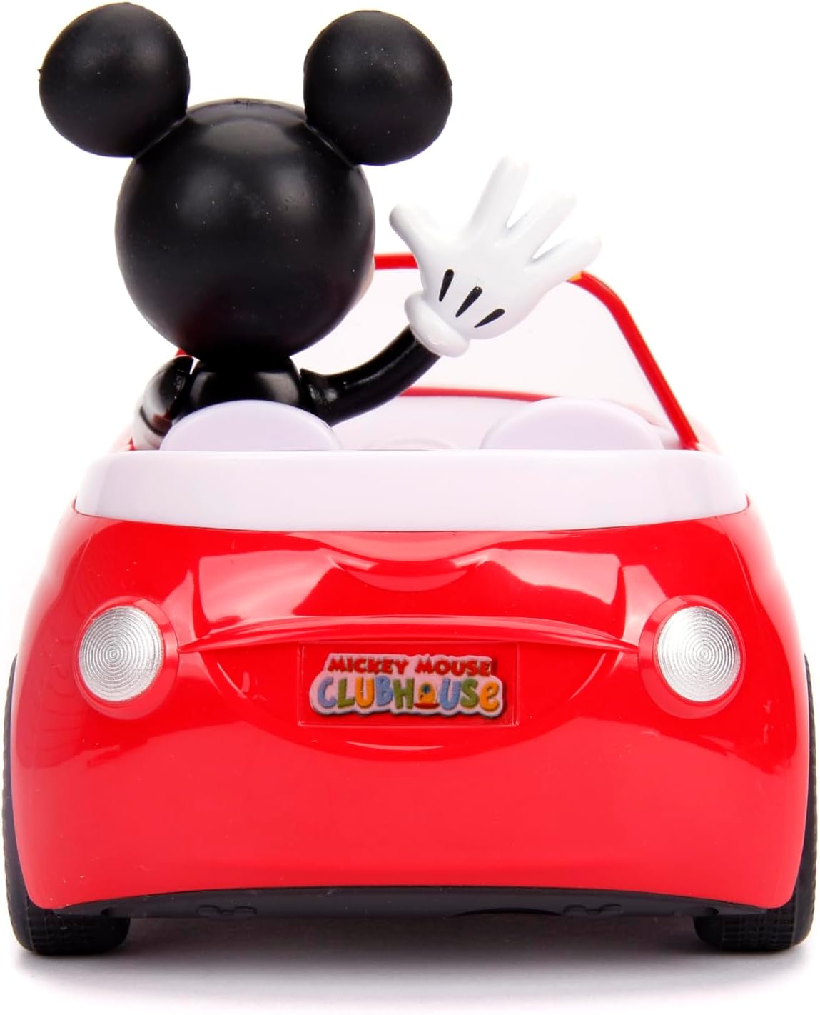 Jada Disney Junior Mickey Mouse Roadster R/C – Remote Control Car with Simple Controller, 1:24 Scale – Fun Toy for Kids Ages 4+